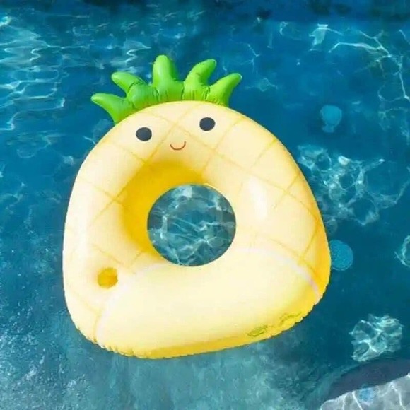 BigMouth Squishmallows Maui the Pineapple & Tristan the Triceratops Pool Floats - Picture 5 of 13